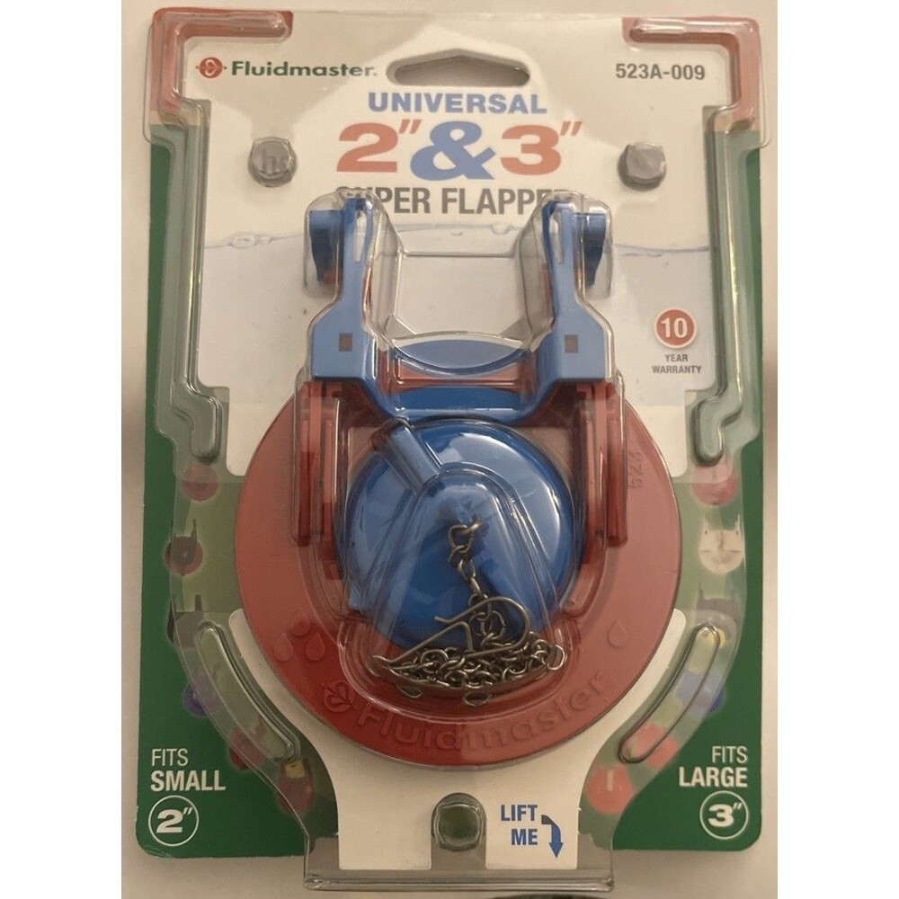 Fluidmaster Universal 2 & 3 Inch Toilet Flapper 523A-009 - ECS